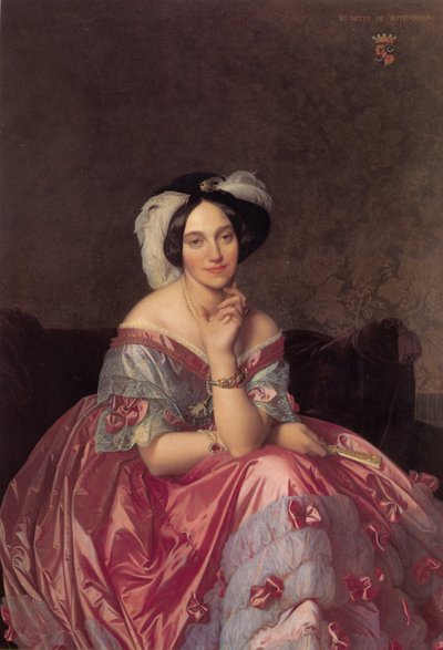 Porträt der Baronin James de Rothschild von Jean Auguste Dominique Ingres